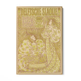 Quadro Stampa su Tela Olio di insalata di Delft, Jan Toorop - CupidoDesign