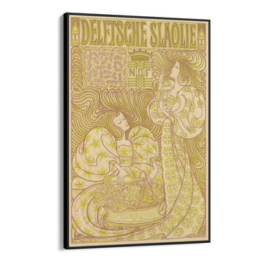 Quadro Stampa su Tela Olio di insalata di Delft, Jan Toorop - CupidoDesign