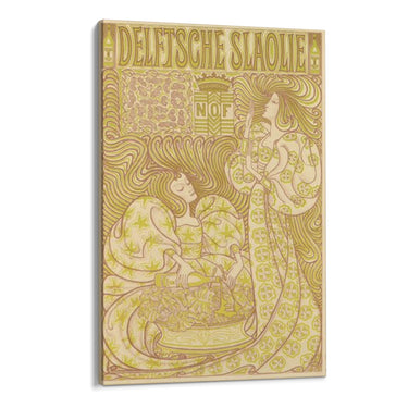 Quadro Stampa su Tela Olio di insalata di Delft, Jan Toorop - CupidoDesign
