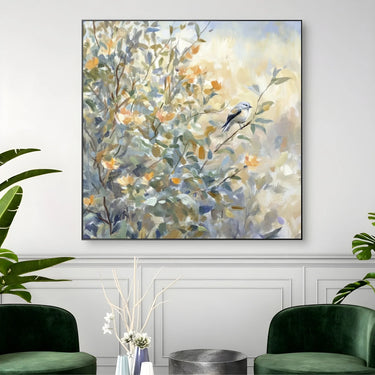 Quadro Stampa su Tela Oliveto al Vento - CupidoDesign