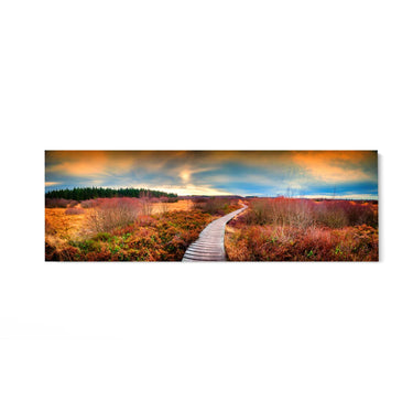 Quadro Stampa su Tela Oltre il Tramonto - CupidoDesign