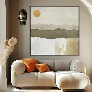 Quadro Stampa su Tela Oltre la collina - CupidoDesign