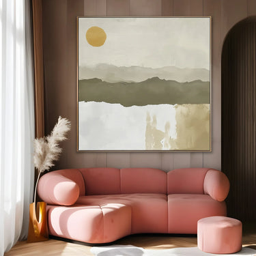 Quadro Stampa su Tela Oltre la collina - CupidoDesign