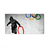 Looter olympijských kruhov, Banksy