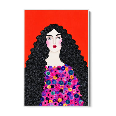 Quadro Stampa su Tela Ombra di Rubino - CupidoDesign