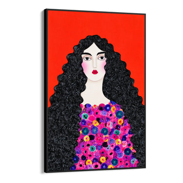 Quadro Stampa su Tela Ombra di Rubino - CupidoDesign