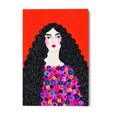 Quadro Stampa su Tela Ombra di Rubino - CupidoDesign
