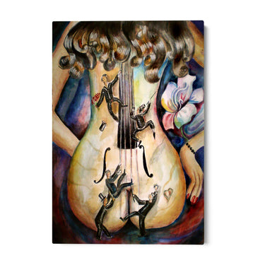 Quadro Stampa su Tela Ombre Ardenti - CupidoDesign