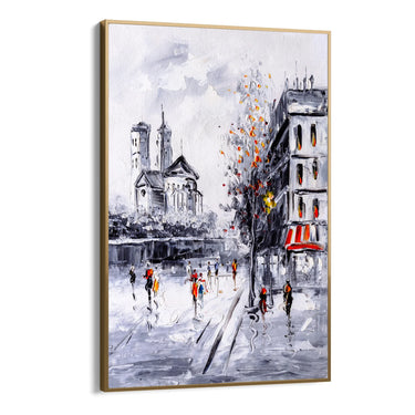 Quadro Stampa su Tela Ombre d'Autunno - CupidoDesign