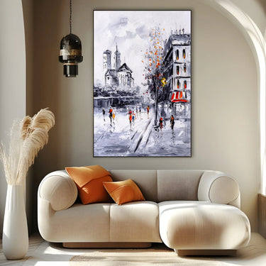 Quadro Stampa su Tela Ombre d'Autunno - CupidoDesign