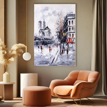 Quadro Stampa su Tela Ombre d'Autunno - CupidoDesign