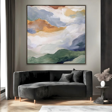 Quadro Stampa su Tela Onda di Colori - CupidoDesign