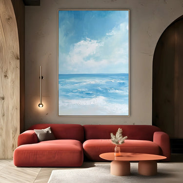 Quadro Stampa su Tela Dipinto di Blu - CupidoDesign