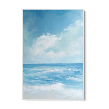 Quadro Stampa su Tela Dipinto di Blu - CupidoDesign