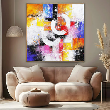 Quadro Stampa su Tela Onda Gentile - CupidoDesign