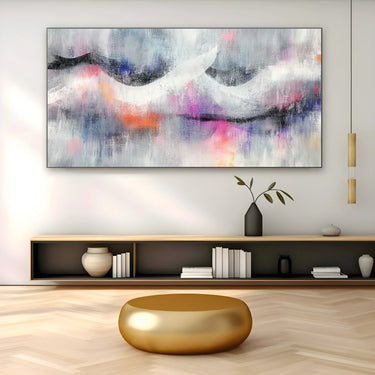 Quadro Stampa su Tela Onda Luminosa - CupidoDesign