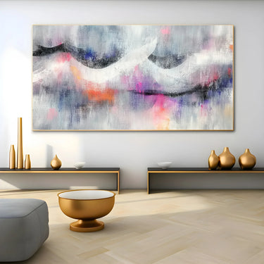 Quadro Stampa su Tela Onda Luminosa - CupidoDesign