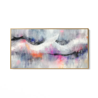 Quadro Stampa su Tela Onda Luminosa - CupidoDesign