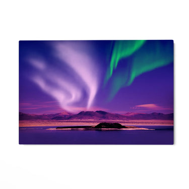 Quadro Stampa su Tela Onda del nord, Aurora Boreale - CupidoDesign