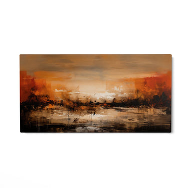 Quadro Stampa su Tela Onde di Luce Crepuscolare - CupidoDesign