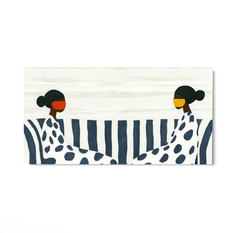 Quadro Stampa su Tela Onde di Tela - CupidoDesign