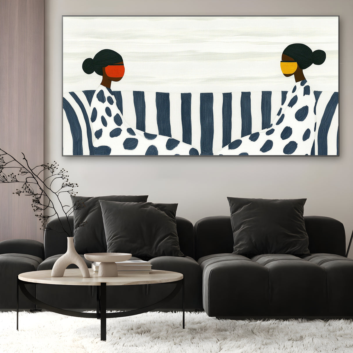 Golven van Canvas
