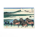 Quadro Stampa su Tela Ono Shindon nella provincia di Suruga, Katsushika Hokusai - CupidoDesign