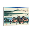 Quadro Stampa su Tela Ono Shindon nella provincia di Suruga, Katsushika Hokusai - CupidoDesign