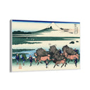 Quadro Stampa su Tela Ono Shindon nella provincia di Suruga, Katsushika Hokusai - CupidoDesign