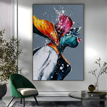 Quadro Stampa su Tela Orchidea Viva - CupidoDesign