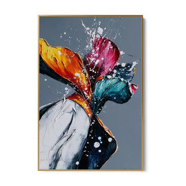 Quadro Stampa su Tela Orchidea Viva - CupidoDesign