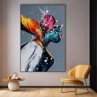 Quadro Stampa su Tela Orchidea Viva - CupidoDesign