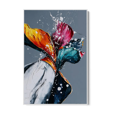 Quadro Stampa su Tela Orchidea Viva - CupidoDesign