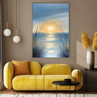 Quadro Stampa su Tela Orizzonte Luminoso - CupidoDesign