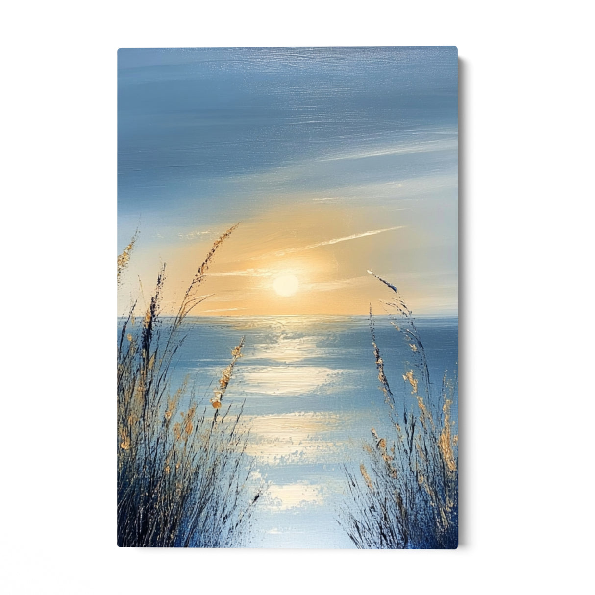 Quadro Stampa su Tela Orizzonte Luminoso - CupidoDesign