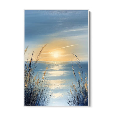 Quadro Stampa su Tela Orizzonte Luminoso - CupidoDesign