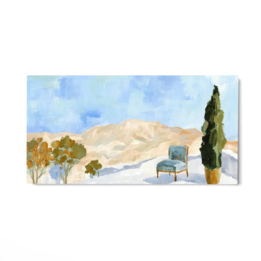 Quadro Stampa su Tela Orizzonte Pallido - CupidoDesign