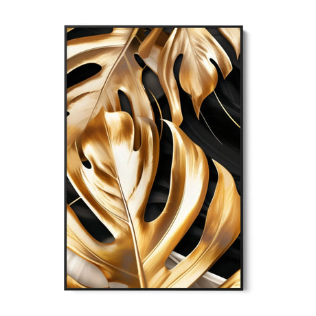 Quadro Stampa su Tela Oro Etereo - CupidoDesign