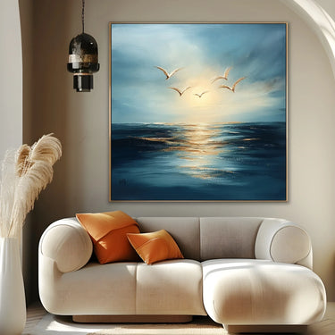 Quadro Stampa su Tela Oro Quieto - CupidoDesign