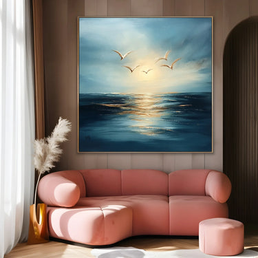 Quadro Stampa su Tela Oro Quieto - CupidoDesign