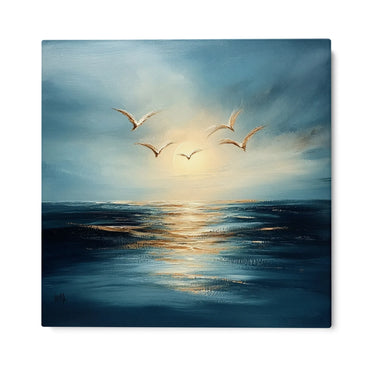 Quadro Stampa su Tela Oro Quieto - CupidoDesign