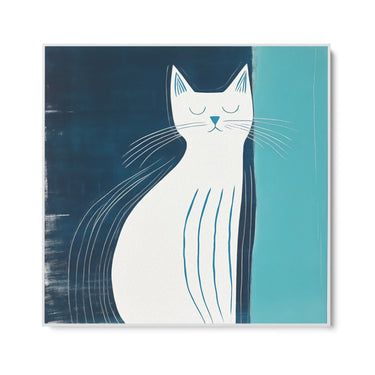 Quadro Stampa su Tela Pace Felina - CupidoDesign