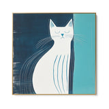 Quadro Stampa su Tela Pace Felina - CupidoDesign