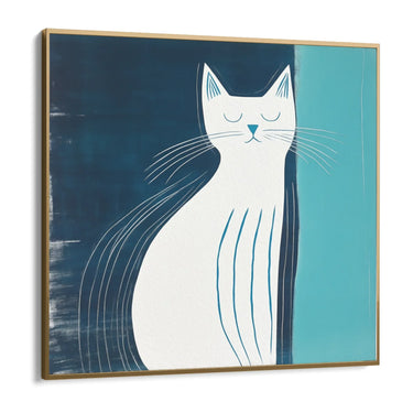 Quadro Stampa su Tela Pace Felina - CupidoDesign