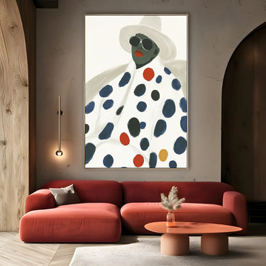 Quadro Stampa su Tela Pace Multicolor - CupidoDesign