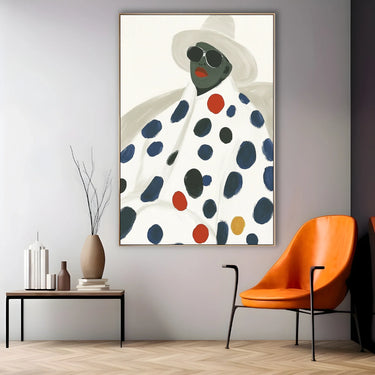 Quadro Stampa su Tela Pace Multicolor - CupidoDesign