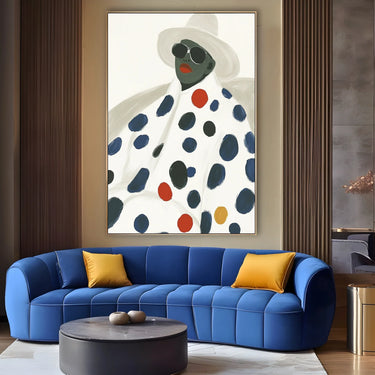 Quadro Stampa su Tela Pace Multicolor - CupidoDesign