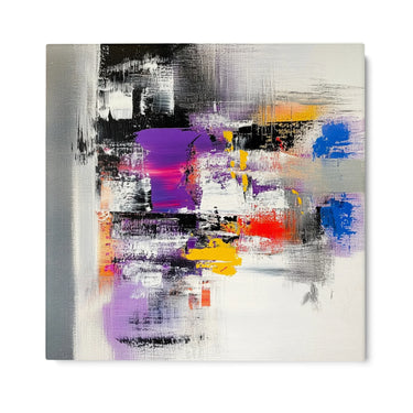 Quadro Stampa su Tela Pace Vibrante - CupidoDesign