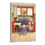 Quadro Stampa su Tela Padre, Madre, Bambino, Carl Larsson - CupidoDesign