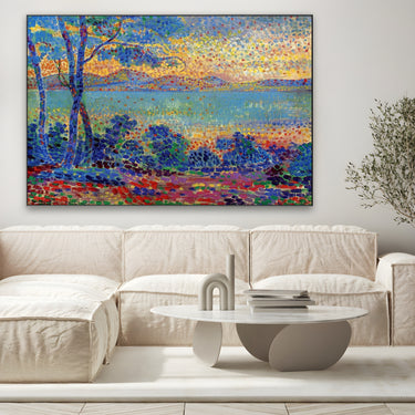 Quadro Stampa su Tela Paesaggio, Henri Edmond Cross - CupidoDesign